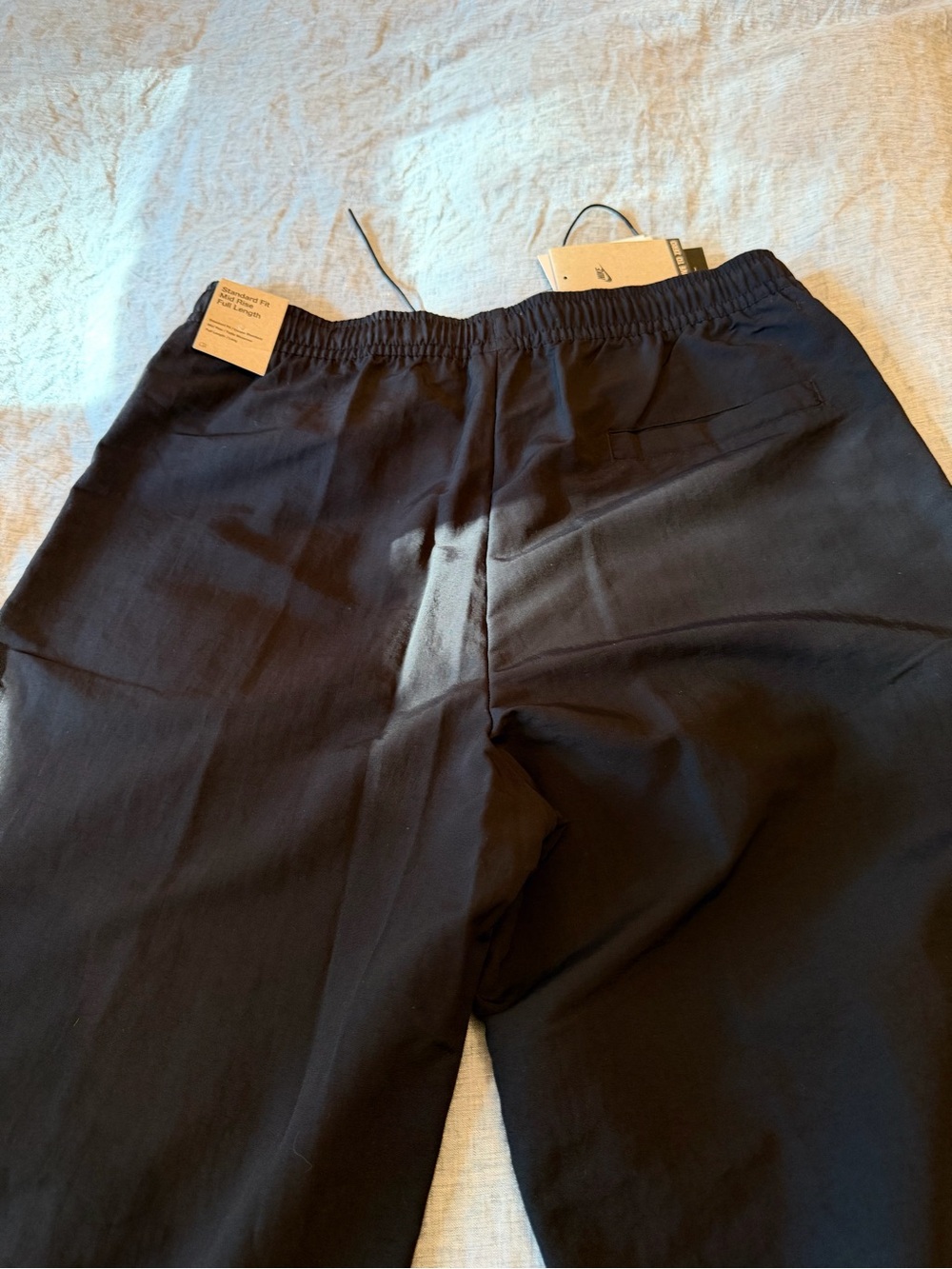 Nike Women’s Black Athletic Pants with Swoosh - Picture 2 of 7
